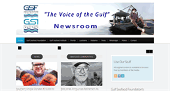 Desktop Screenshot of gulfseafoodnews.com
